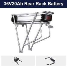 Lithium-ion battery rear rack for electric bike 2