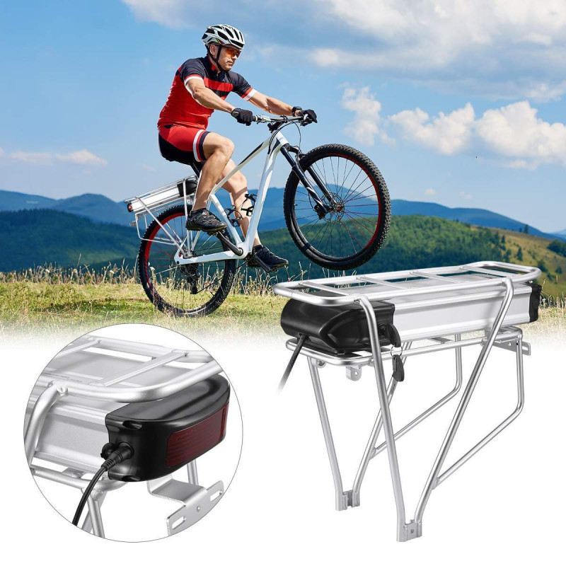 Rear-mounted lithium-ion battery for electric bike 7